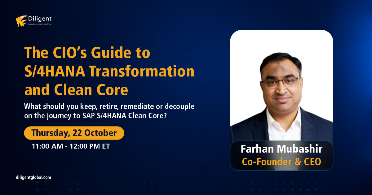 The CIO’s Guide to S/4HANA Transformation and Clean Core